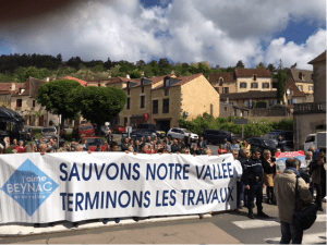 Plus de 200 adhérents de l'association J'aime Beynac interpellent Jean Michel Blanquer le 12 mai