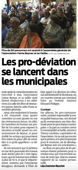 Sud Ouest AG du 8 mai
